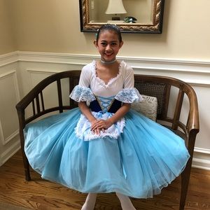 Costume girls ballerina princess child large